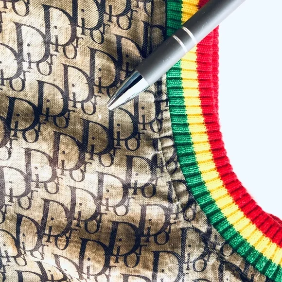 Christian Dior by John Galliano Hooded Rasta Puffer Vest - Picture 12 of 13